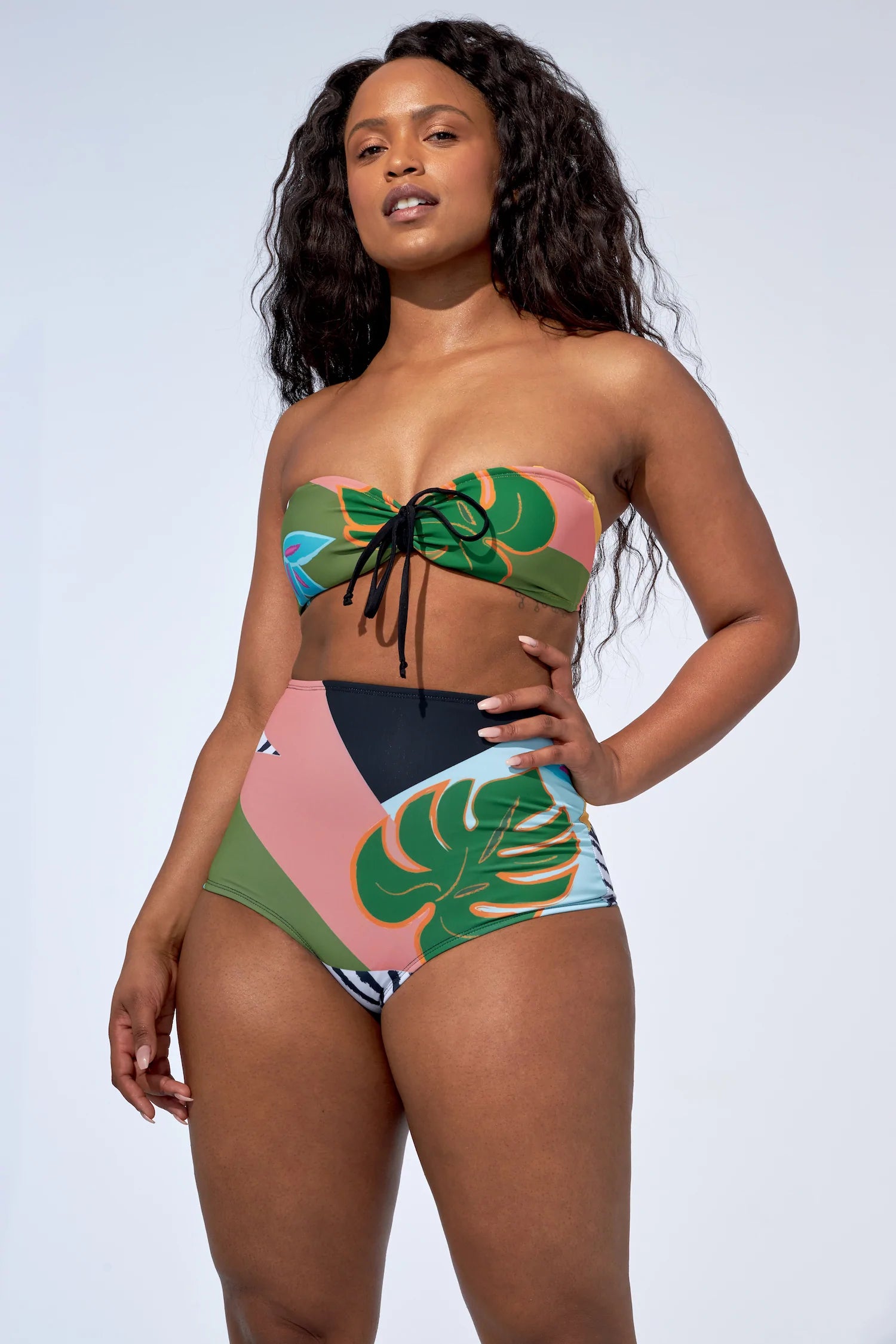 Marina strapless top