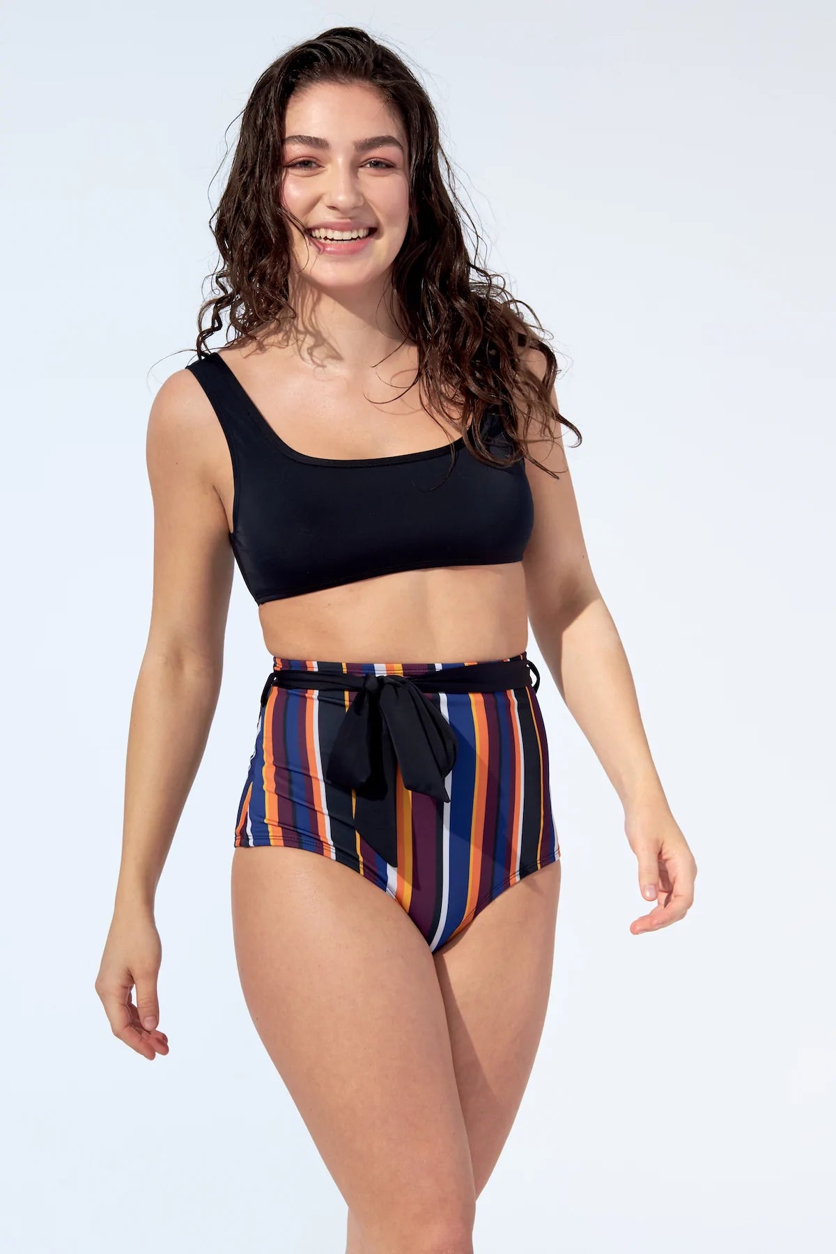 Florence high waist bottom with belt