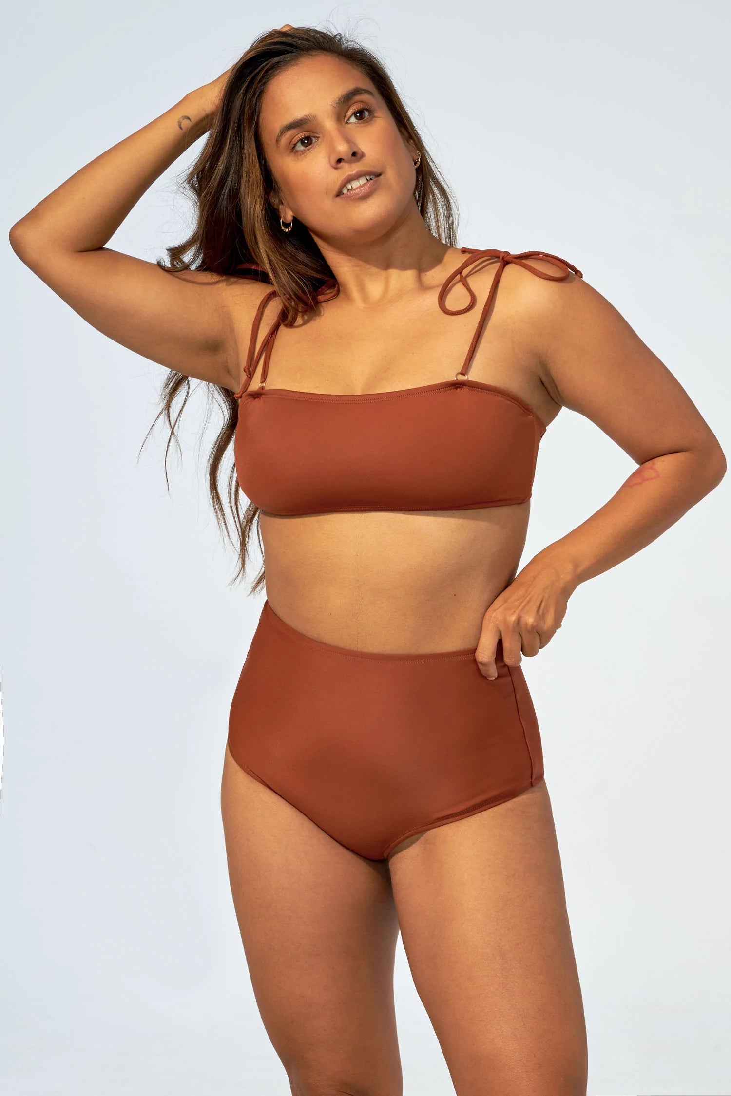 Manilla strapless top